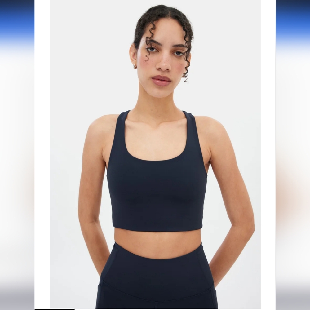 Girlfriend collective compressive‎ sport bra sz xxs blue - Picture 2 of 8
